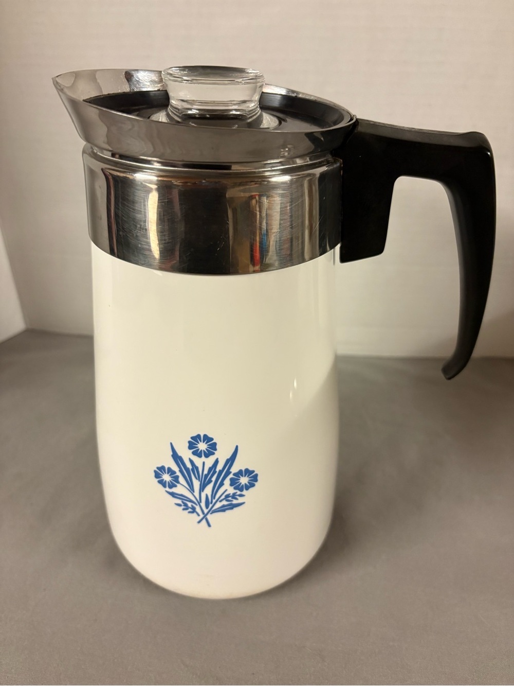 Corningware Vintage Cornflower Coffee Percolator Collectible - Picture 2 of 9